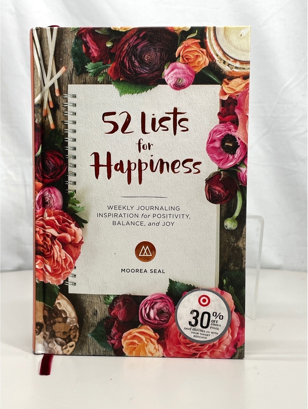 52 Lists for Happiness Weekly Journaling Book by Moorea Seal - Positivity andJoy